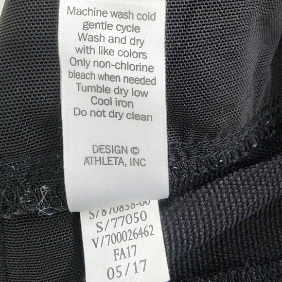 Athleta Black Size 4 Pants - Picture 9 of 10